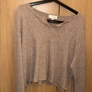 Sweater knit top